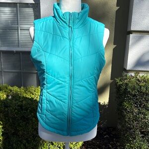 Aeropostale Teal Puffer Vest